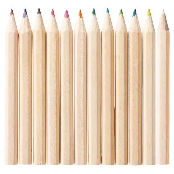 12色の色鉛筆です。