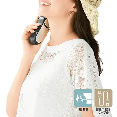 冷却プレートに直接肌を触れればより涼感がえられます。 冷却プレートに直接肌を触れればより涼感がえられます。