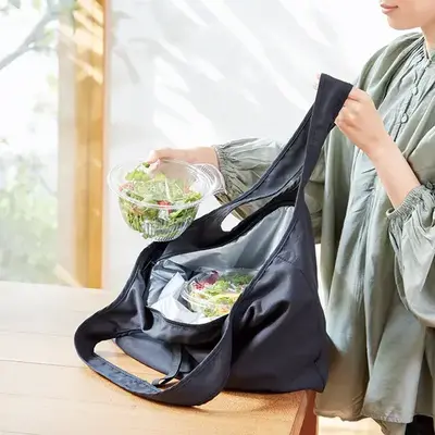 お買い物が楽しくなるうれしい保冷温機能とデザイン。 お買い物が楽しくなるうれしい保冷温機能とデザイン。