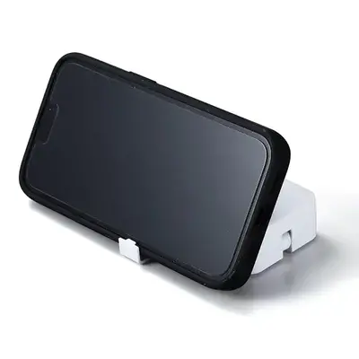 スマホスタンドとしても使えます。 スマホスタンドとしても使えます。