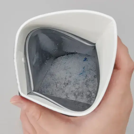60秒で700mlの液体を吸い込むことができます。
