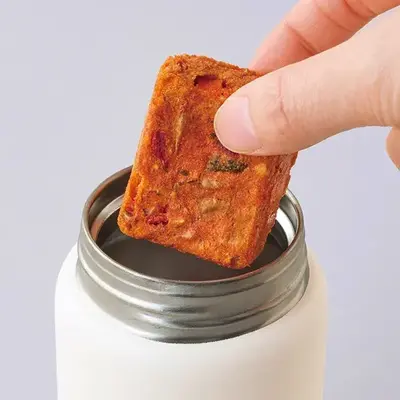 フリーズドライのスープにも。