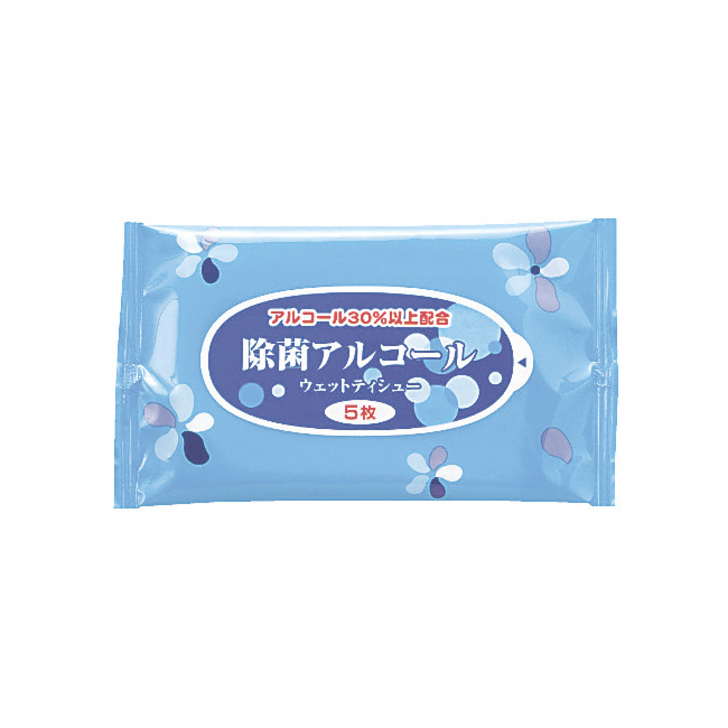 【4等】ウェットティッシュ5枚入・・・75本