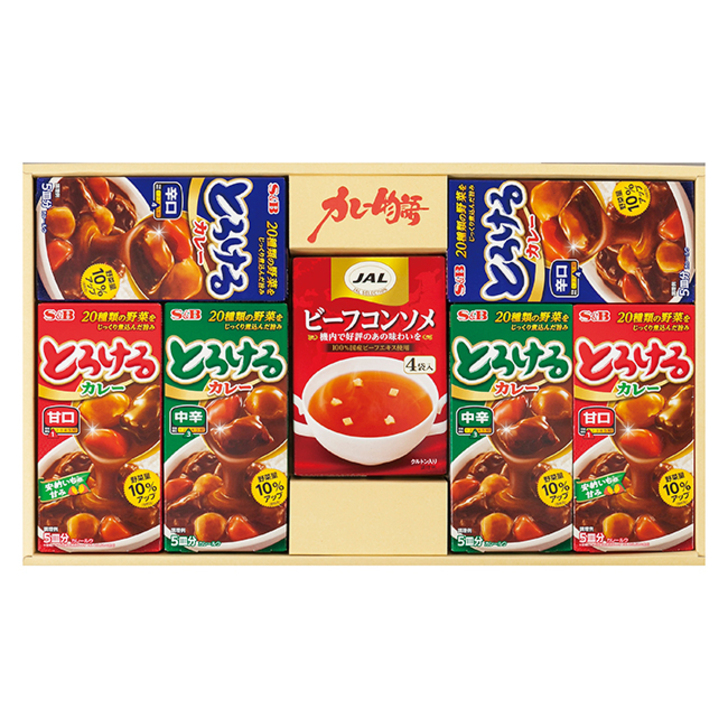 【特賞】カレー7点セット･･･････････1本 