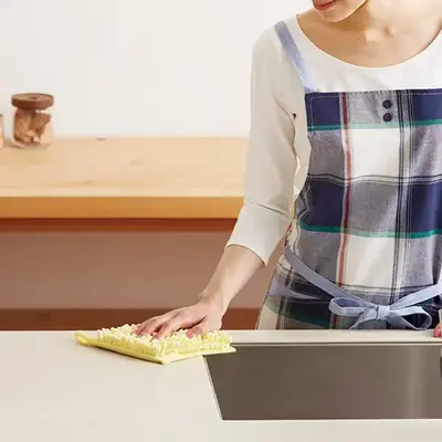 キッチンまわりの拭き掃除に キッチンまわりの拭き掃除に