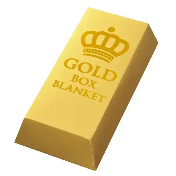 ゴールドカラーの化粧箱