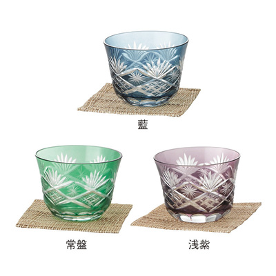 切子冷茶グラス3種からお選びいただけます。 切子冷茶グラス3種からお選びいただけます。