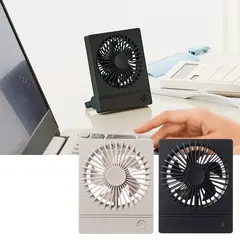 充電デスクファン
