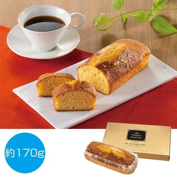 プレミアムパウンドケーキ 金箔