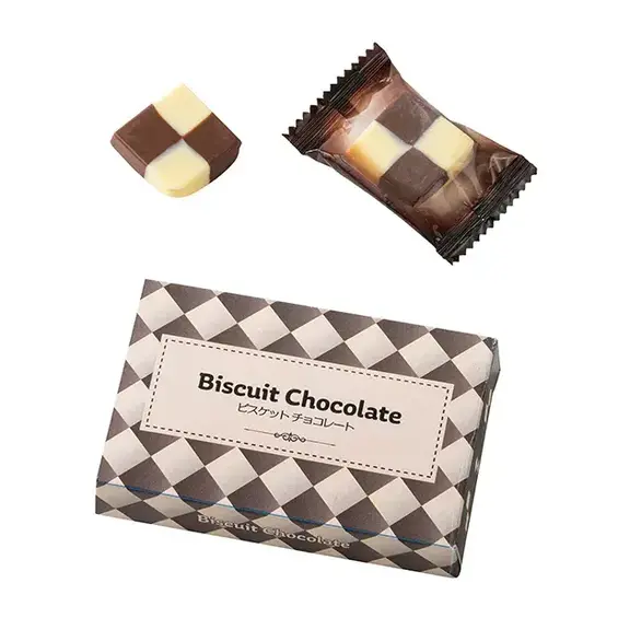 バレンタイン ビスケットチョコレート3個