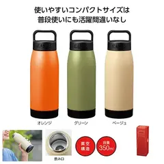 キャンプス 真空保冷温ボトル350ml