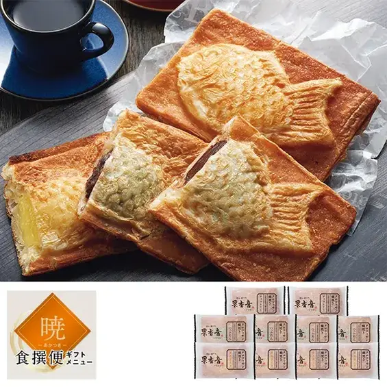 クロワッサン鯛焼き3種セット
