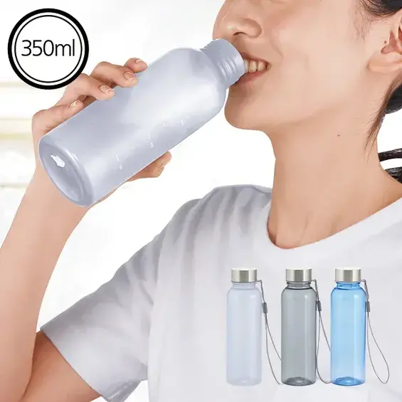 メモリ付きフロスティボトル350ml(ストラップ付き)