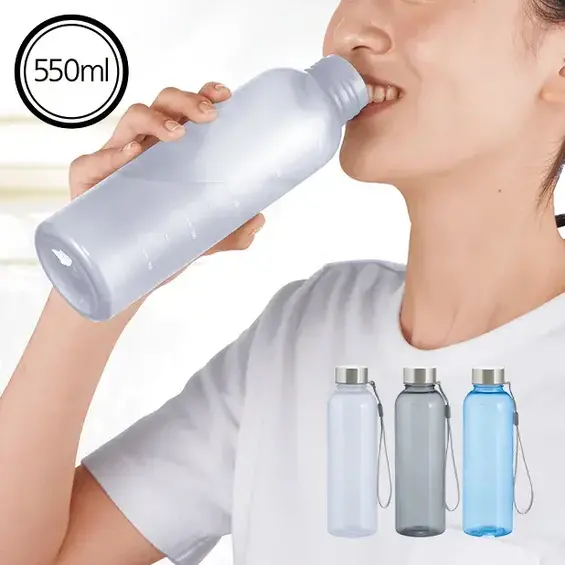 メモリ付きフロスティボトル550ml(ストラップ付き)