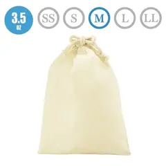 3.5オンス・コットン巾着(M)