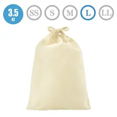 3.5オンス・コットン巾着(L)