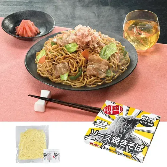 爆盛!濃厚ソース焼きそば8食