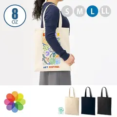 ライトキャンバスフラットバッグ(L)