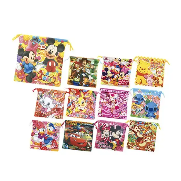 キャラクターカラフル巾着袋