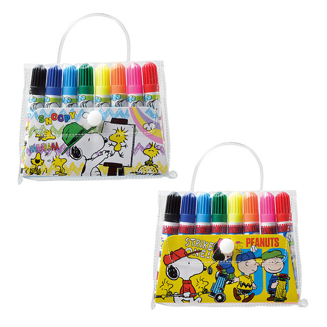 スヌーピー マーカーペン8色セット