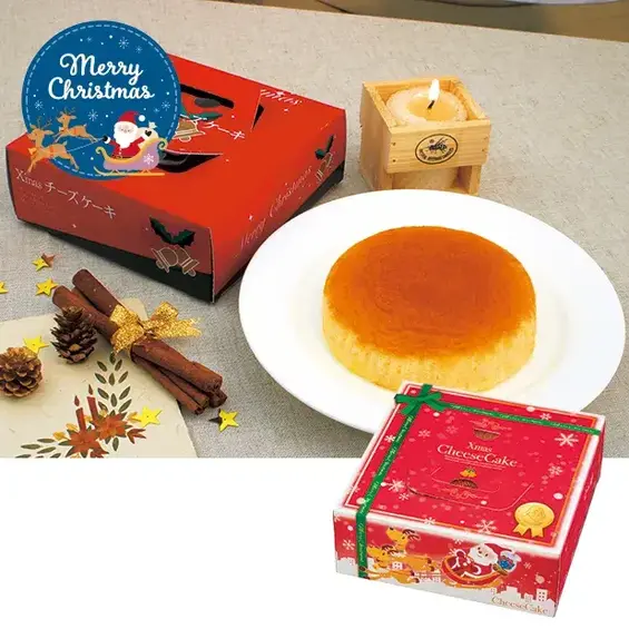 クリスマス チーズケーキ