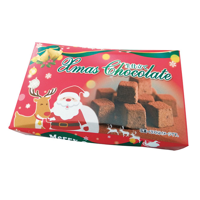クリスマス生仕立てチョコレート