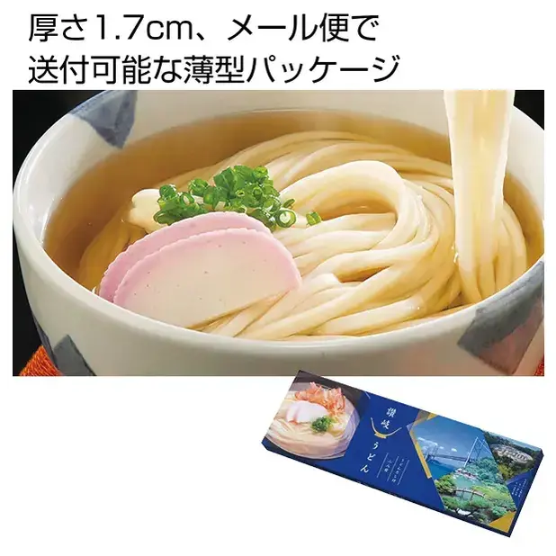 だし付き讃岐うどん2人前 メール便対応パッケージ