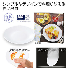 白い丈夫なお皿