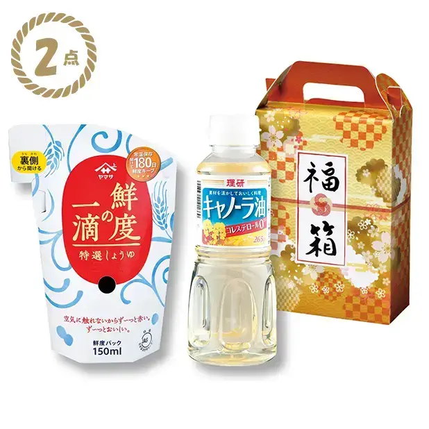 梅結び福箱 調味料2点セット