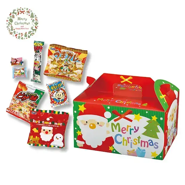 クリスマスお菓子ボックス7点