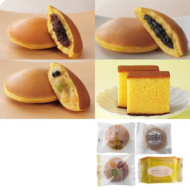 杉谷本舗 老舗のカステラとどら焼き詰合せ