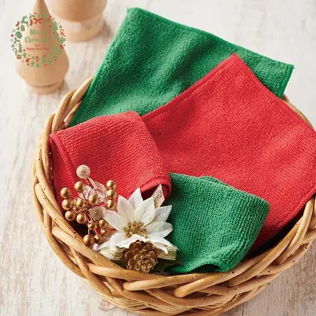 クリスマス おそうじクロス