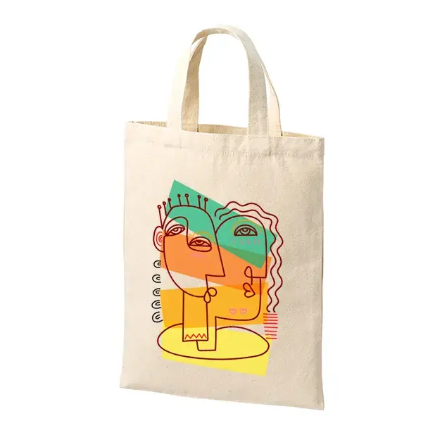 ライトキャンバスフラットバッグ(M)