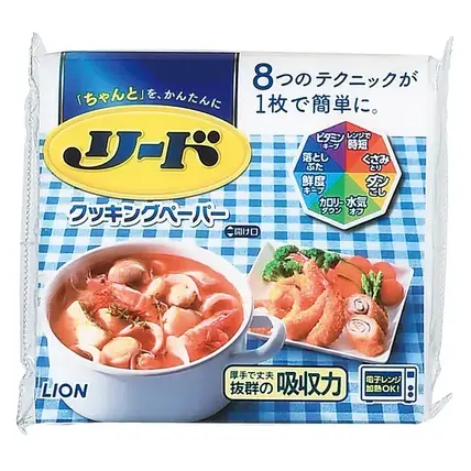 ライオンリードヘルシークッキングペーパー小4枚