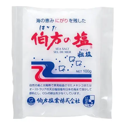 伯方の塩100ｇ(粗塩)