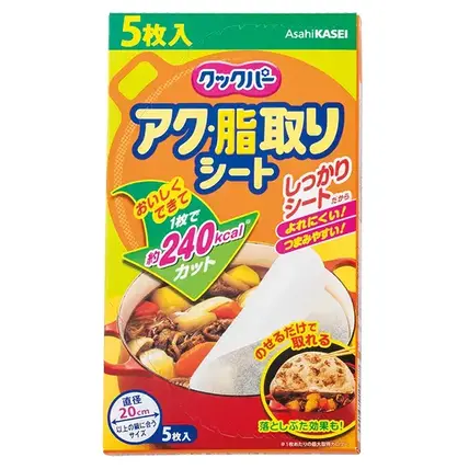 クックパーアク・脂取りシート5枚入り