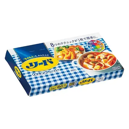ライオンリードクッキングペーパー4枚入BOX