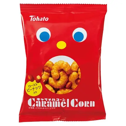 東ハト キャラメルコーン20g