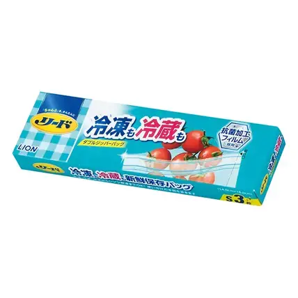 ライオンリード冷凍も冷蔵も新鮮保存バッグS3枚入