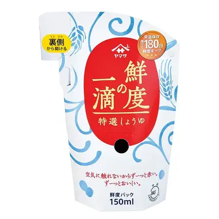 ヤマサ 鮮度の一滴特選しょうゆ150ml